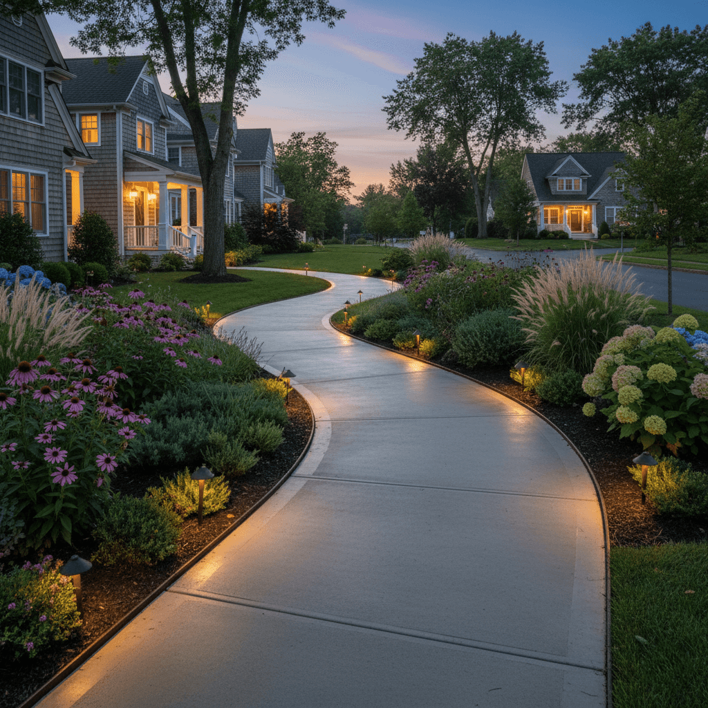 concrete walkway paterson nj