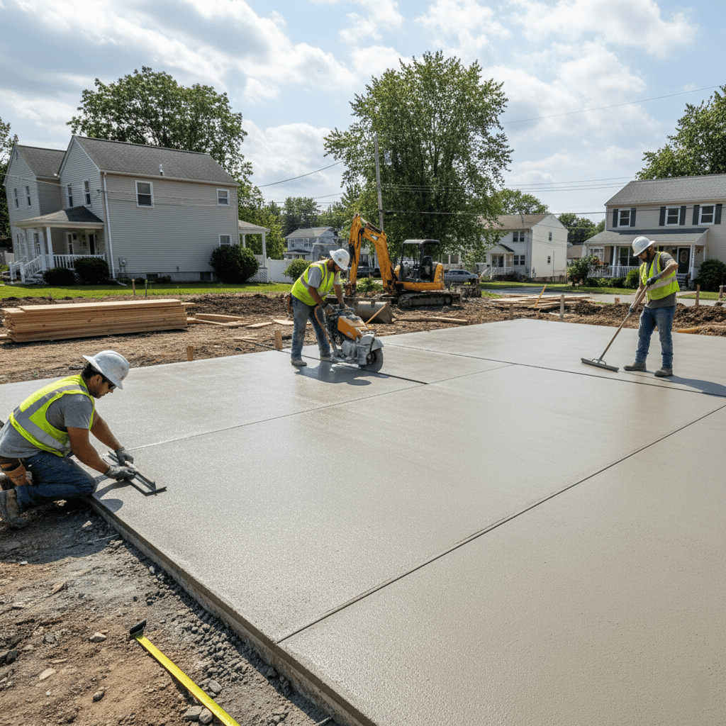 concrete flatwork paterson nj