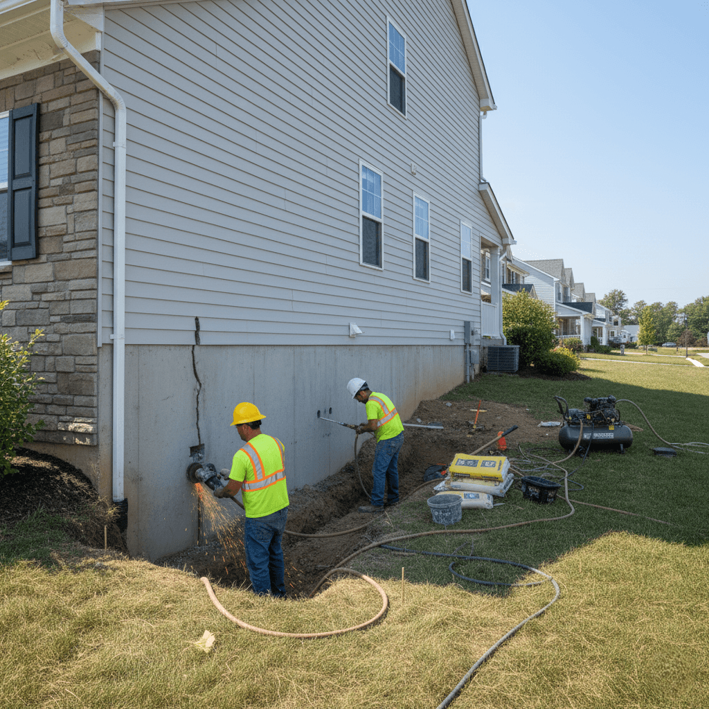 concrete foundation repair paterson nj