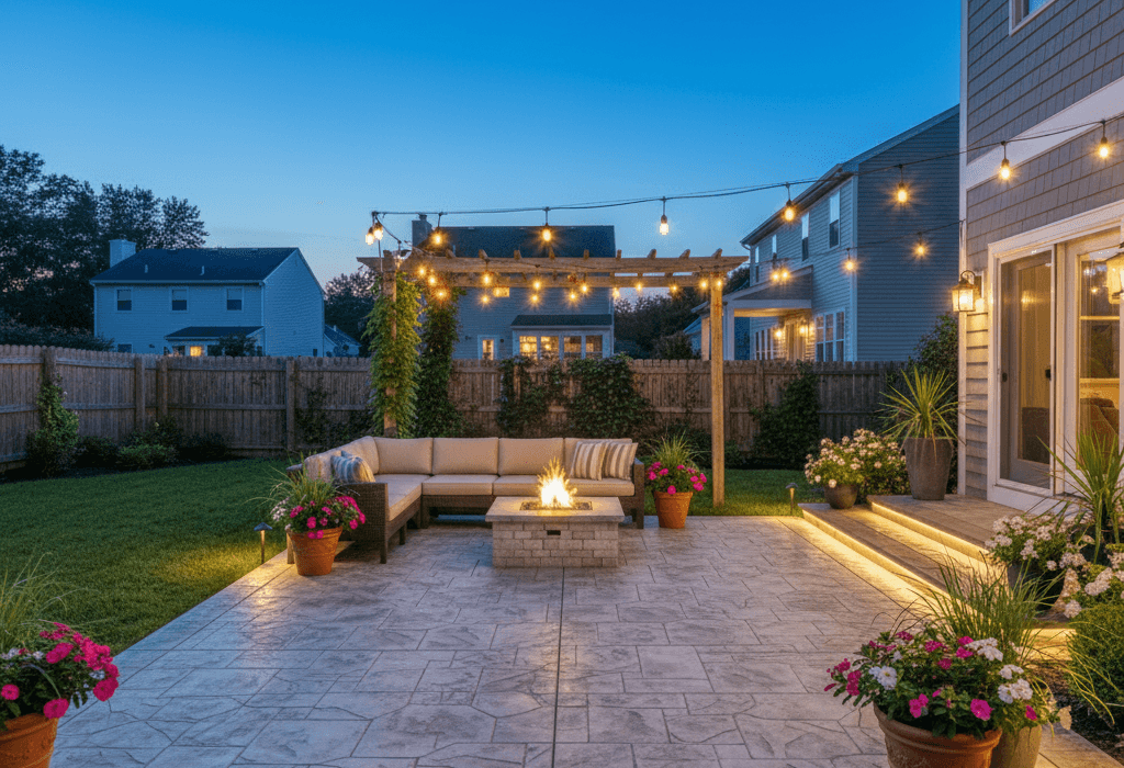 Concrete Patios concrete patio paterson nj